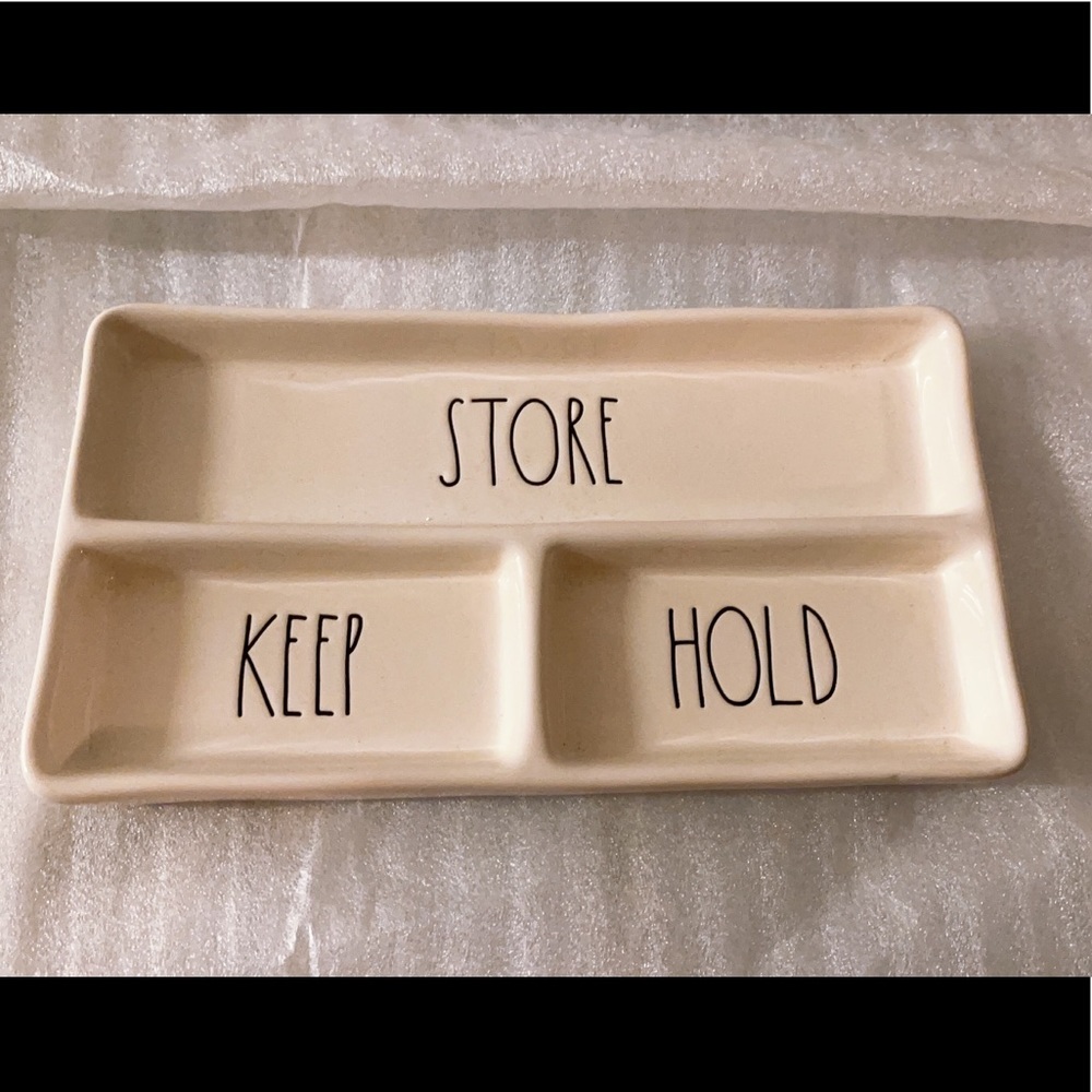 Rae Dunn Store Keep Hold Tray New - Picture 1 of 4